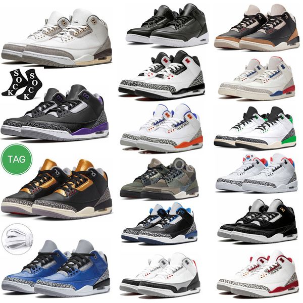 

desert elephant mens basketball shoes jumpman 3 3s fire red dark iris pine green cardinal racer blue unc neapolitan black cement gold sports
