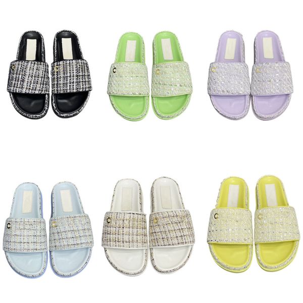 

new summer women fashionable beach slippers genuine leather ladies flat heel sandals black outdoor shoes convinent pure sheepskin indoor sho