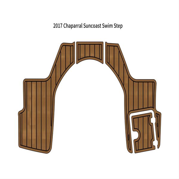 

2017 chaparral suncoast swim platform boat eva foam teak deck floor pad mat