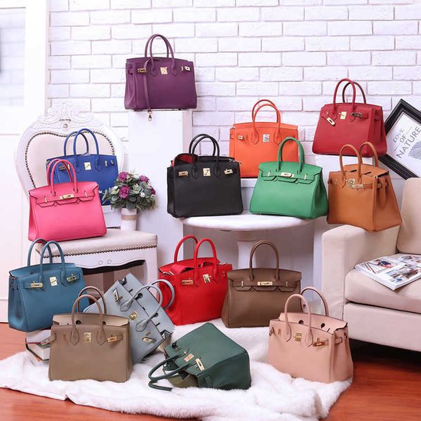 

designer h ermes brikis's tote bags for sale women's bag 2023 lychee pattern layer cow leather togo women's single shoulder p