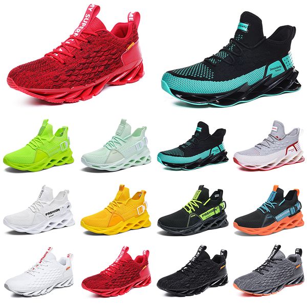 

men running shoes fashion trainers general cargo black white blue yellow green teal mens breathable sports sneakers four