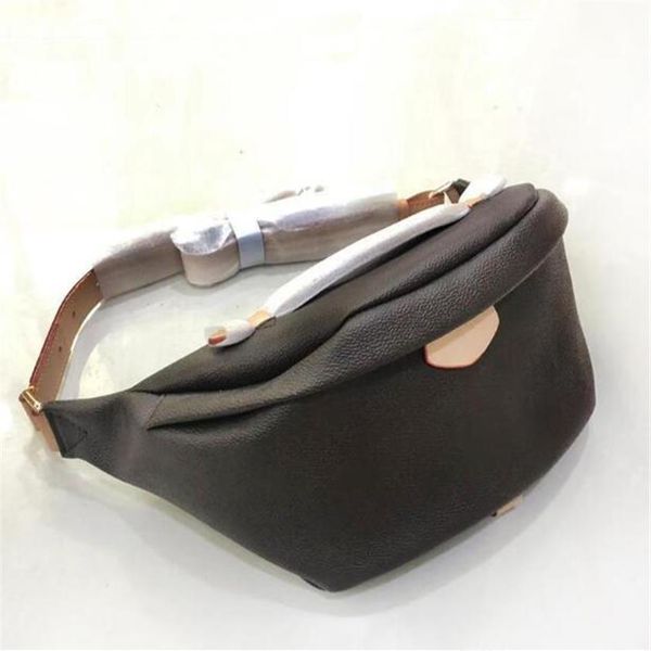

2019 classic bumbag crossbody shoulder messenger bag waist bags temperament fanny pack bumbag with date code brown let280h