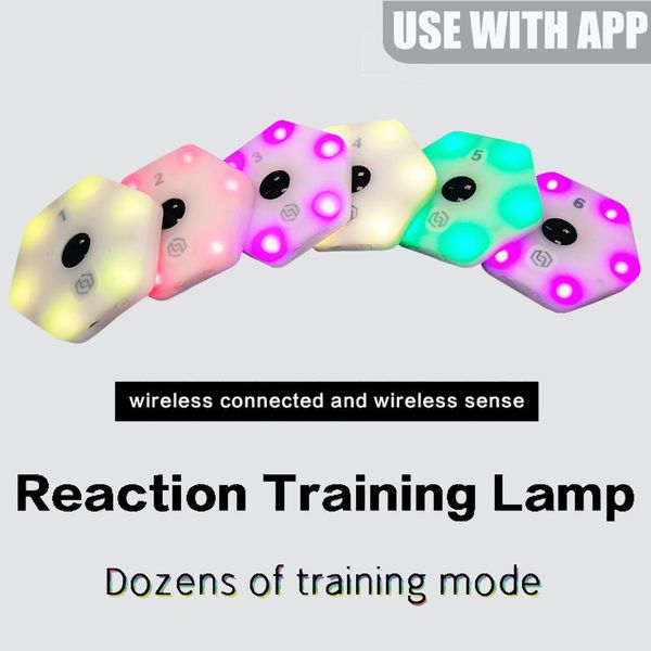 

accessories quelingreaction training light lamp speed agility response equipment boxing react sensory agile fitlight blazepod kendo 230308