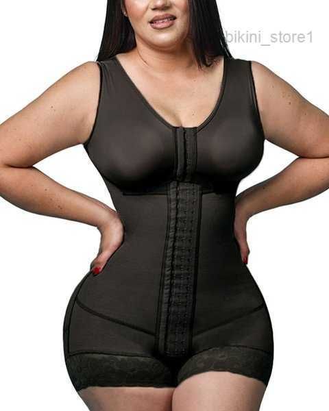 

women's shapers fajas colombianas skims reductoras y moldeadoras postparto full body shaper women post compression garment tummy con 2, Black;white