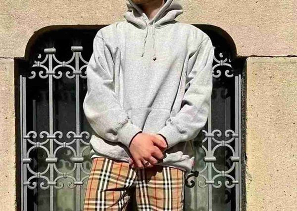 

22ss fashion b box collabs hoodie hip hop streetwear marka fleece hoodieslqvo, Black