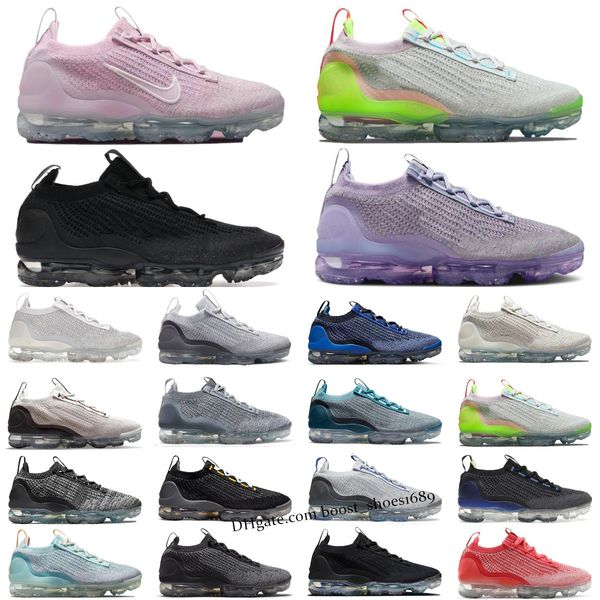 

mens running shoes vapores fly knit 2.0 5.0 triple black anthracite white pure platinum obsidian armory blue smoke grey volt oreo light dew