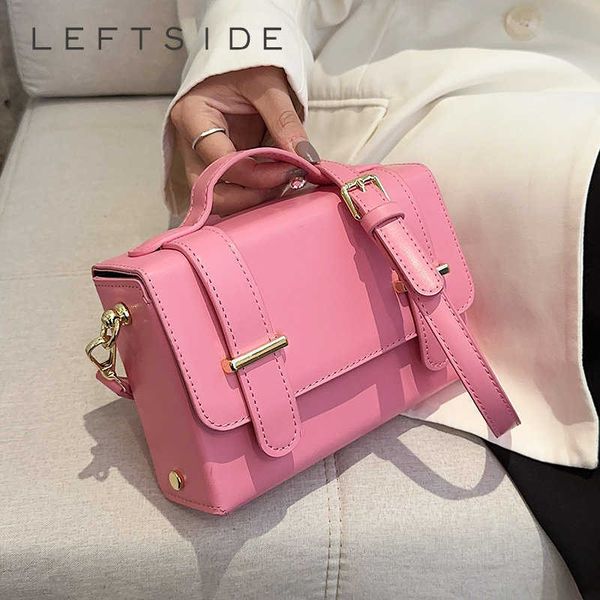 

crossbody bags for women mini pink leather handbags 2023 summer tendy ladies shoulder bag fashion handbag designer female messenger purse 23