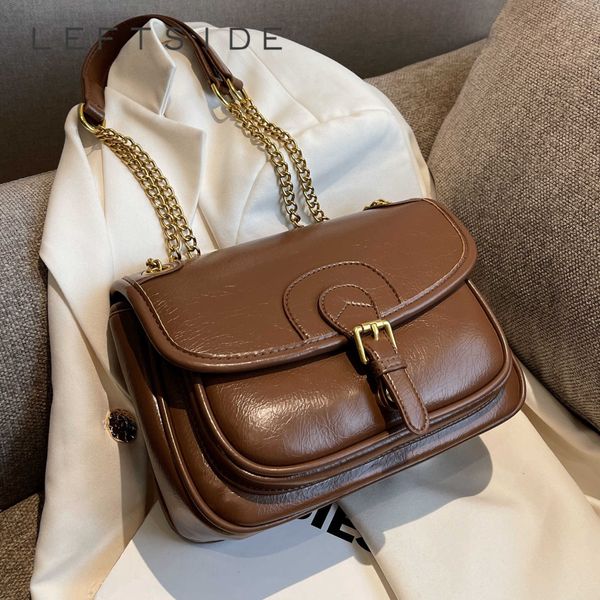 

nxy crossbody bags for women 2023 winter latest trend designer retro small chain handbags female solid color hand bag