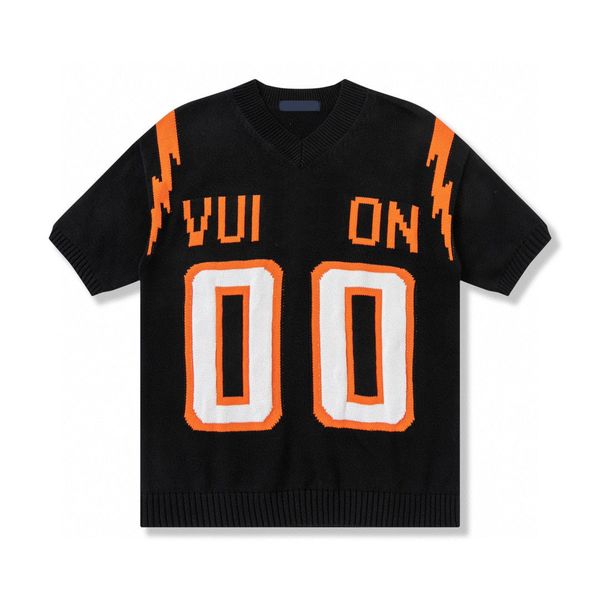 

men's plus tees & polos round neck embroidered and printed polar style summer wear with street pure cotton qnj, Black;brown