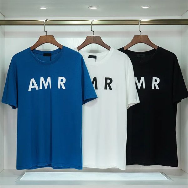 

23ss men's t-shirts luxury designer t-shirt summer letter print short sleeve plus size mens hip hop, White;black