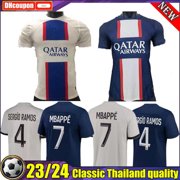 

mbappe 21 22 23 paris sergio soccer jerseys ramos di maria draxler football shirt 2021 2022 2023 marquinhos verratti men maillots psgs tight, Black;yellow