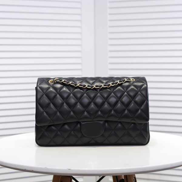 

designer bag luxury designer 7a quality sheepskin and cowhide caviar flap purse full diamond