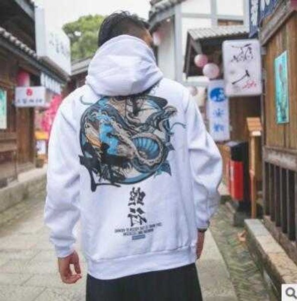 

mens fashion cool hip hop hoodies japanese casual sweatshirts streetwear women loose pullover harajuku devil hoodie male 38sh1, Black
