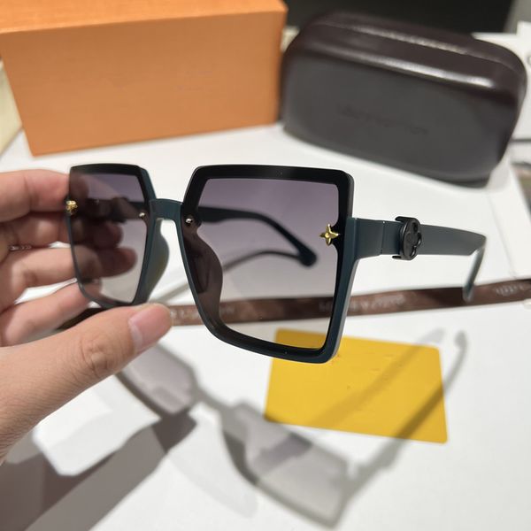 

sunglasses 2023luxury brand designer sunglasses for women fashion gradual color retro sun glasses beach lady summer style sunglasses female, White;black