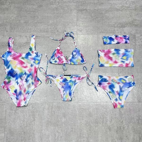 

women's swimwear designer b fashion swimsuit girls bathing suit textile summer swimwear bikinis set one-piece swim clothing swimming bi, Black