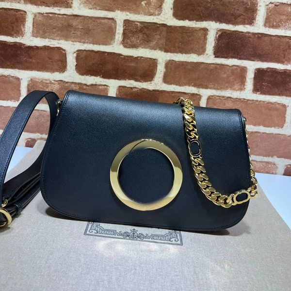 

blondie shoulder bag women crossbody bags round interlocking g ladies messenger medium bag 699268 luxury designer genuine leather handbag g