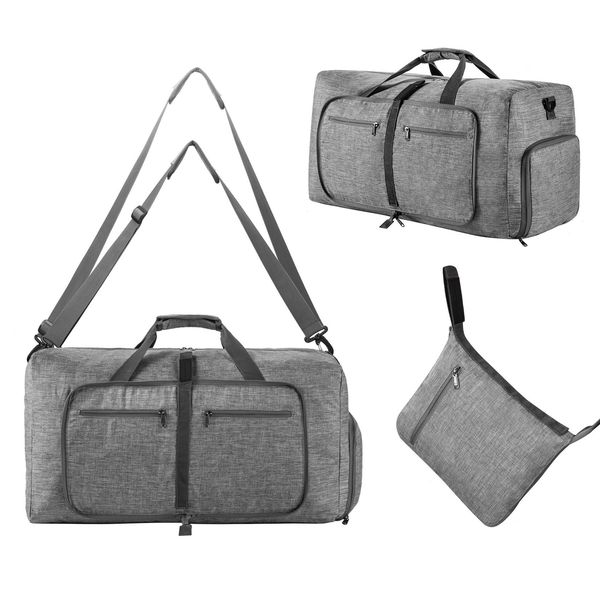 

stuff sacks multipurpose storage bag travel foldable duffel organize handbag overnight weekend clothing shoes arrange pouch accessories item