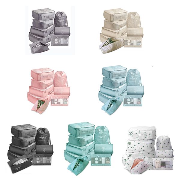 

stuff sacks travel organizer storage set portable luggage clothes classification multifunctional waterproof bag 230309