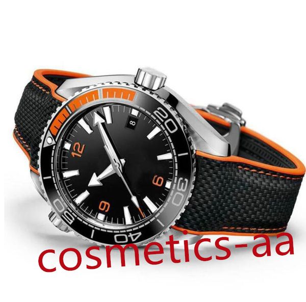 

luxury watch men fashion orange automatic watches movement mechanical watchs rubber strap masters montre luminous wristwatches, Slivery;brown