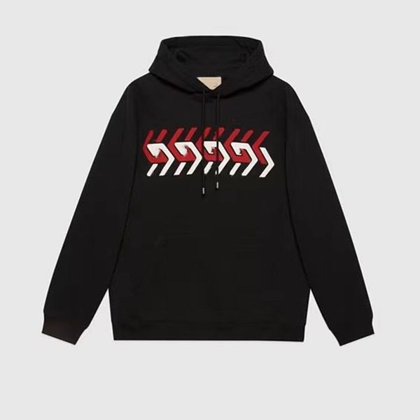 

mens hoodies mens sweatshirts designer hoodie luxury cotton holiday leisure fashion letter printing lovers' same clothing s-5xl, Black