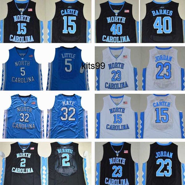 

basketball jersey 5 nassir little carter 32 luke maye north carolina tar heels michael college barnes vince unc blue black jerseys shorts, Black;red