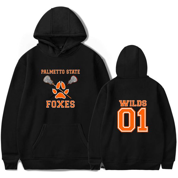 

mens hoodies sweatshirts the foxhole court palmetto state foxes hoodie merch pullover cosplay member wilds josten for men and women clothing, Black