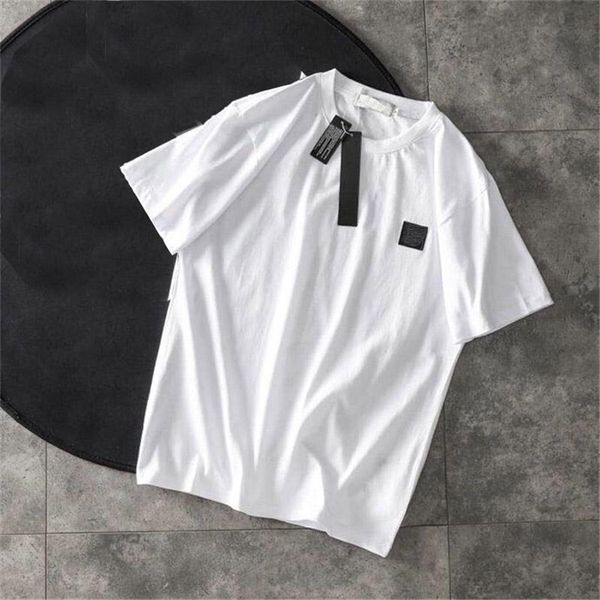 

2023s vintage t shirts, summer designer mens t-shirts embroidery apparel clothing men shirts tee round neck spring high loose trend short sl, White;black
