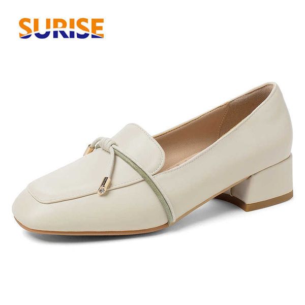 

dress shoes big size spring autumn women loafers black beige square toe flats ladies dress moccasins retro low block heel lace smoking shoes