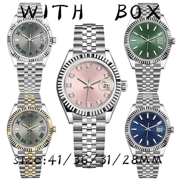 

designer rolaxs watches mens automatic mechanical watch 3641mm 904l all stainless steel watches womens 2831 quartz battery super luminous sa, Slivery;brown