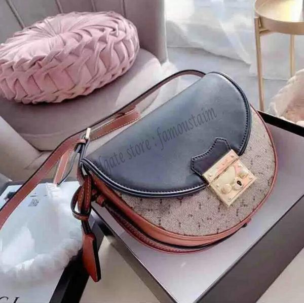 

classic luxury designer cross body bag purse handbags padlock semicircle s-lock totes handbag chain shoulder bags crossbodys purses double g