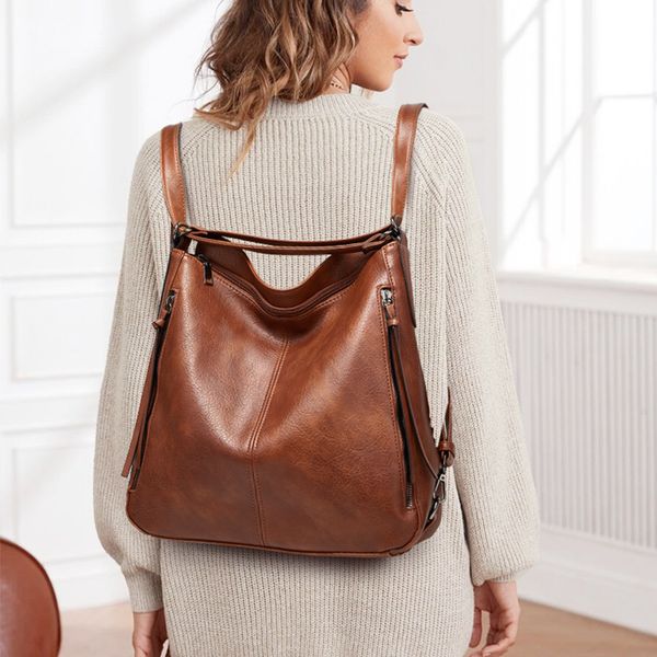 

hbp fashion women's bag outdoor handbag solid three-piece design shoulder bag