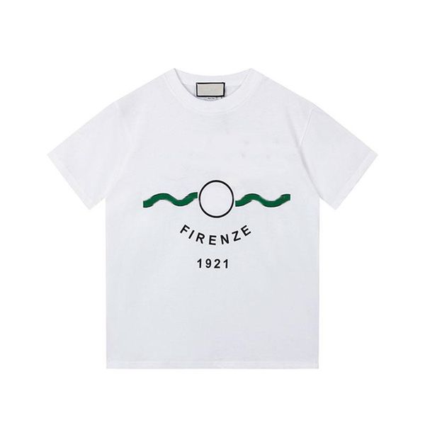 

2023 designer mens t shirts soft cotton short sleeves t-shirts embroidery anti wrinkle fashion casual men's clothing apparel tees k25, White;black