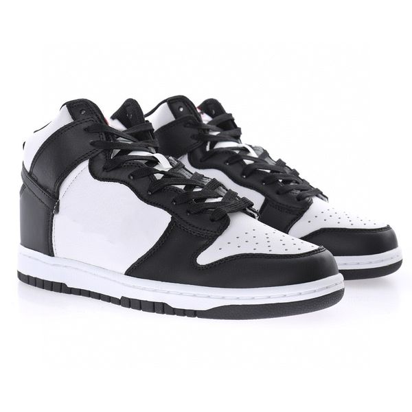 

shoes sb dunks high panda black white designer basketball shoes with box
