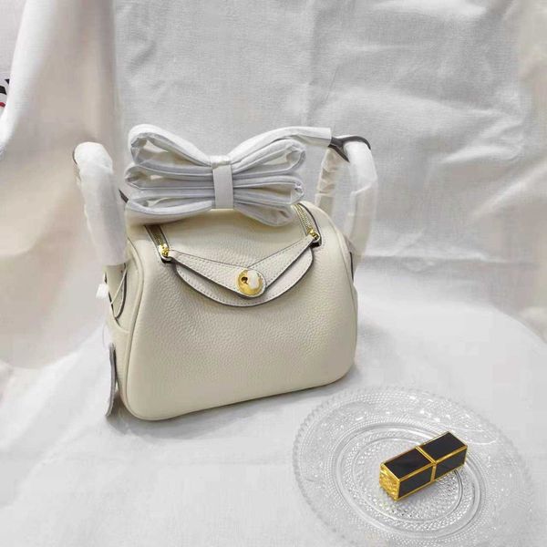 

2020 luxury bags original designer new togo lindi small litchi head layer cow leather single shoulder diagonal span portable doctor's b