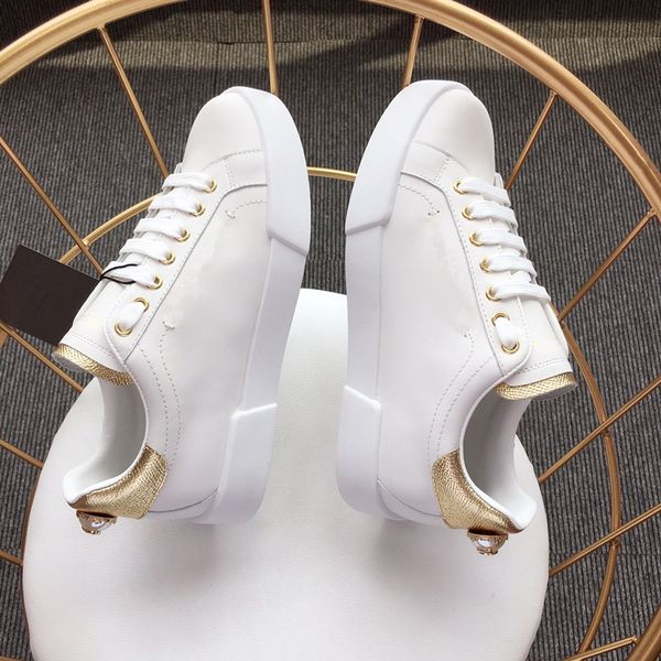 

the new casual shoes women designer travel leather lace-up sneaker fashion lady flat running trainers letters woman shoe platform men gym sn, Black