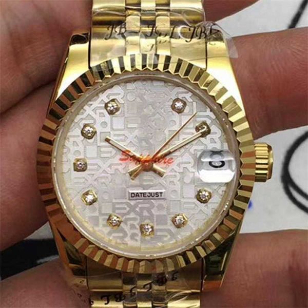 

superclone es date aaaaa luxury mens mechanical watch automatic log electric white full-automatic table 31 swiss es, Slivery;golden