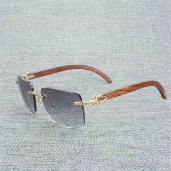 

sunglasses vintage black white buffalo horn rimless square sunglasses men wood glasses retro wooden shades for summer club eyewearkajia 2023, White;black