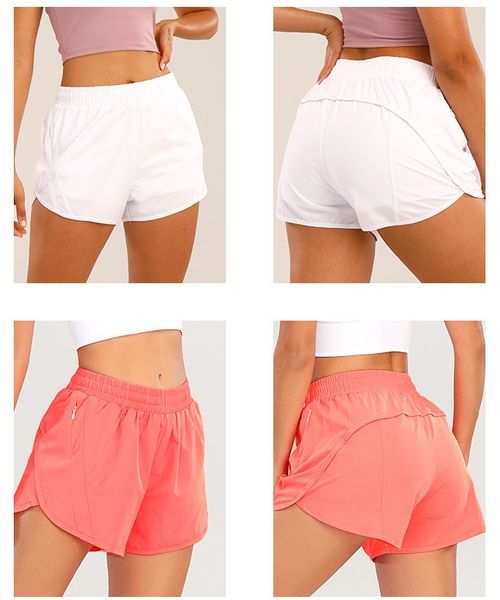 

luus yoga shorts womens pants yoga outfits high waist shorts exercise short pants fitness wear girls running active anti-glare shorts pants