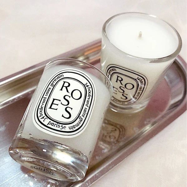 

incense scented candle 190g bougie parfumee candles 6.5oz roses baies santal mimosa figuier fragrance paris dip brand solid parfum deodorant