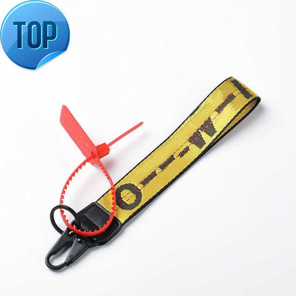 

brand canvas keychains mobile phone white black key chain european american tide jeans with wrist keys rings camera pendant belt 3.5x25cm, Silver