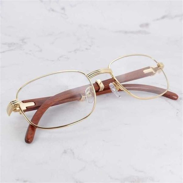 

sunglasses clear eyeglasses frame fashion trending spectacles wood metal transparent glasses frames shades fill prescriptionkajia 2023, White;black