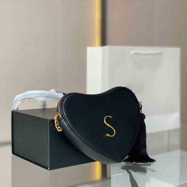 

shoulder bag heart s hand designer women leather luxury chain hands ladies cute messenger crossbody purses 220907