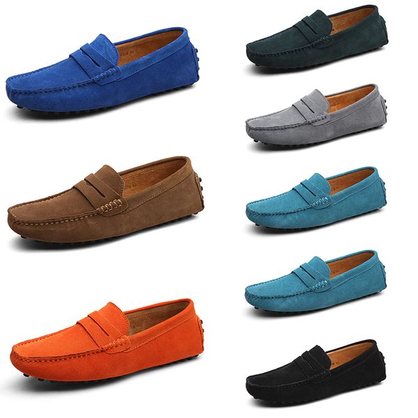 

men casual shoes solid color black breathable silvers taupe dlives grey blue orange jogging walking lows soft multi leather mens sneaker out