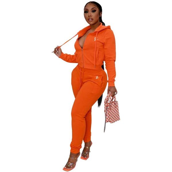 

women tracksuits two piece pants set lady varsity jacket suits stripe outfits for woman sweatsuit desinger tracksuit sport joggers272q, Gray