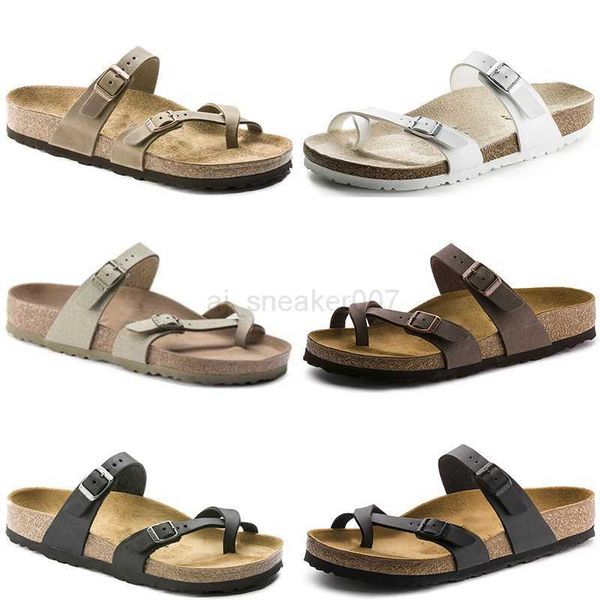 

slippers cork mayari beach sandals flats slippers casual shoes flip flops print mixed colors 805 arizona gizeh mens womens outdoor loafers, Black