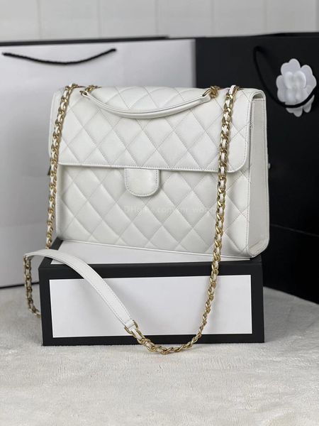 

2023 autumn and winter new shopping bag pellet ball pattern portable briefcase crossbody bag chain bag 5a quality