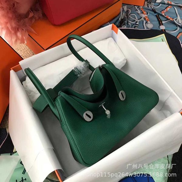 

bags original designer genuine luxury leather women's bag lindys mini small cross-body layer togo one-shoulder portable doctor 16 yplr