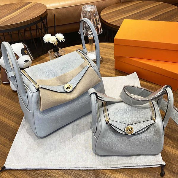 

bags original designer togo luxury pilindys bag women's high-grade headfelt cowhide 2023 new single-shoulder cross-body doctor's p