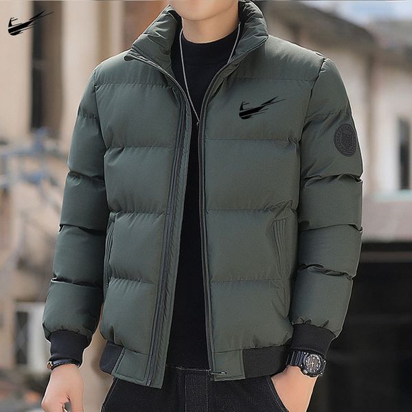 

high quality Pullover coat Winter Clothes jacket tracksuit men mountaineering clothing versatile Casual sportswear down-filled garment, Army green √