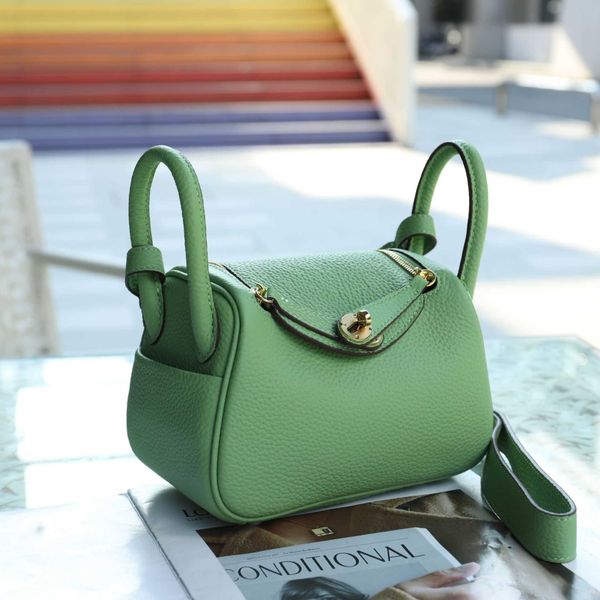 

designer original brand 2023 bags new mini lindys bag cow leather doctor's women's fashion one shoulder diagonal cross portable pi